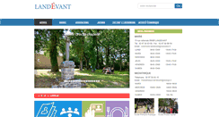 Desktop Screenshot of landevant.fr